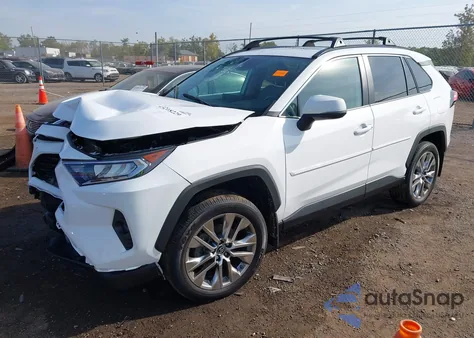 2019 Toyota Rav4 Xle Premium из США, поврежденный, VIN 2T3A1RFV2KW074883